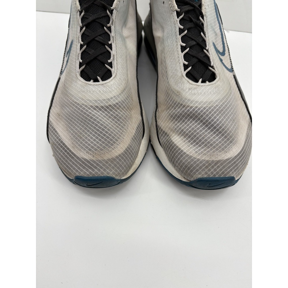 Nike Men's Air Max 2090 CV8835-100 Running Shoes White Blue Black Size 12 - Picture 3 of 9